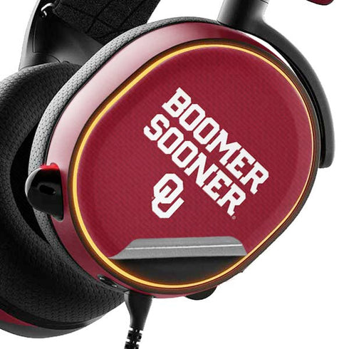 University of Oklahoma Boomer Sooner SteelSeries Arctis 3 Skin